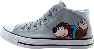 Banjo-Kazooie Left Shoe with Banjo on it.